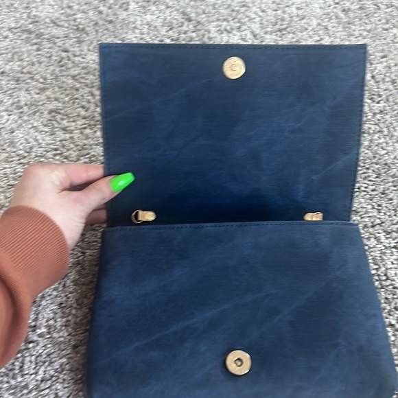 Urban expressions embroidered clutch crossbody pu leather set of two euc boho - Picture 8 of 10